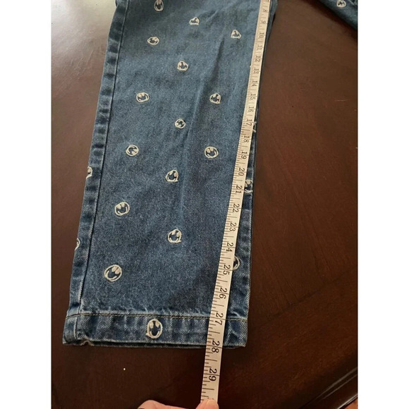 Urban Outfitters BDG Baggy 90s Jeans Smiley Face Embroidered Size Small Grunge - Picture 12 of 12